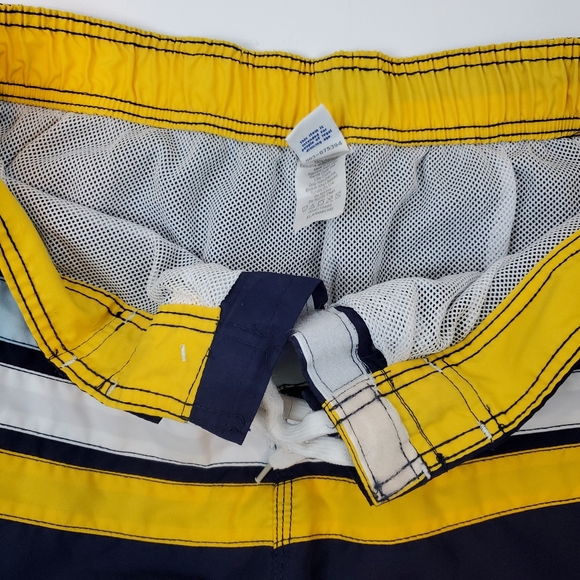 Corona Extra Beer Striped Blue Swim Shorts Size XL Mens Swimwear Beach - Picture 7 of 7